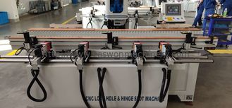문 생산을 위한 CNC 로크 공 힌지 슬롯 기계