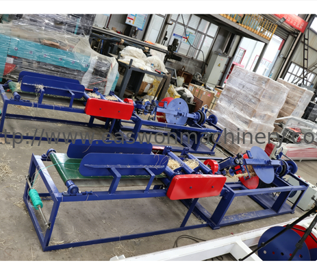 Wood Wool Rope Machine with Easy to Operate 10-30MM Rope Size 450M/H Capacity